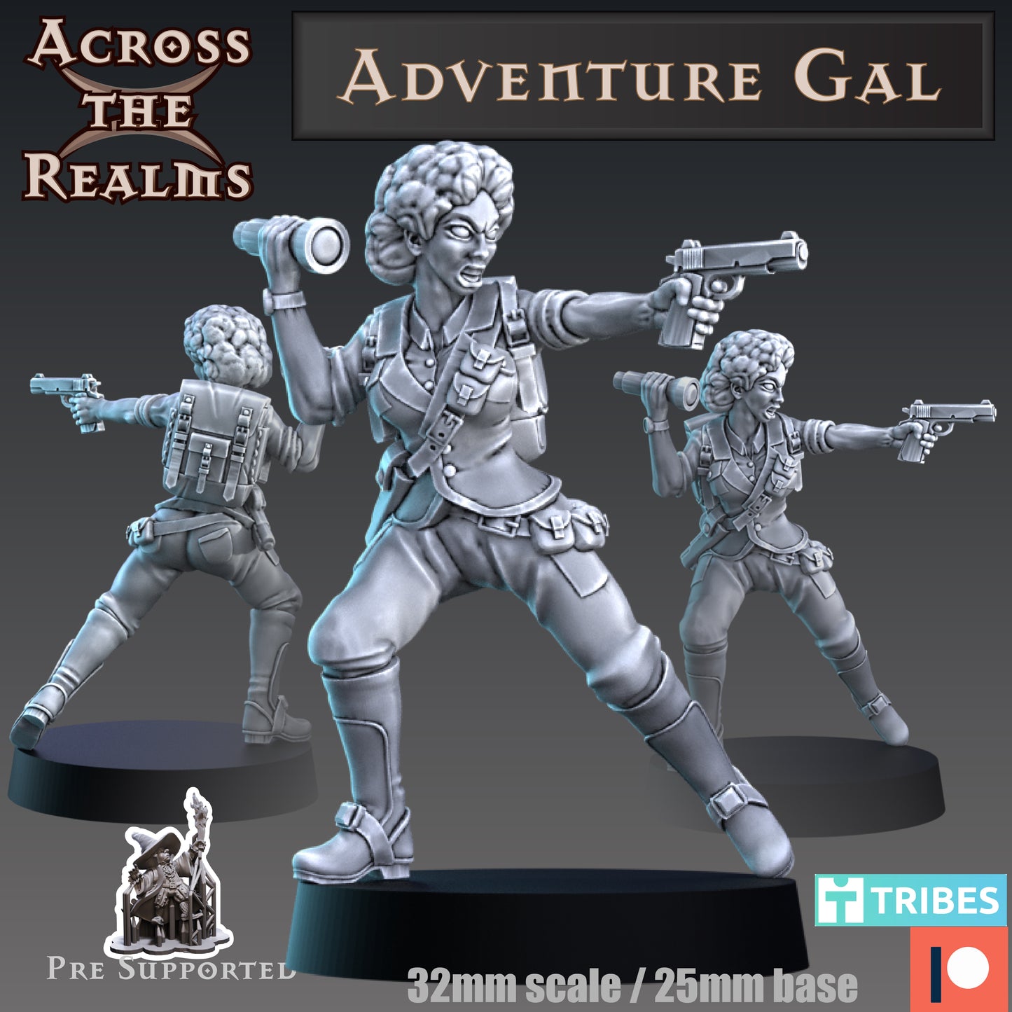 1x Adventurer Gal - Across the Realms