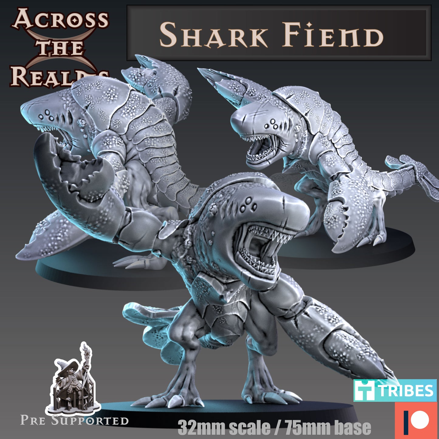 1x Shark Fiend - Across the Realms