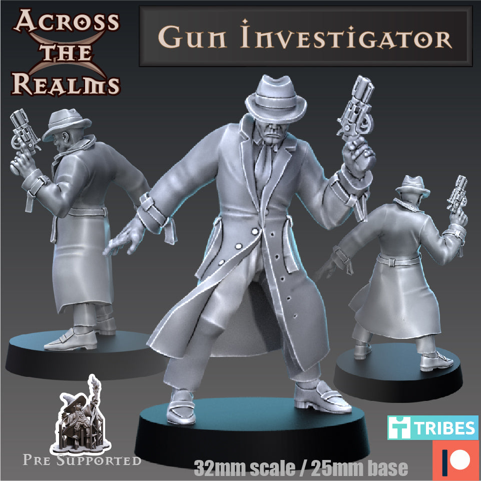 1x Pistol Investigator - Across the Realms