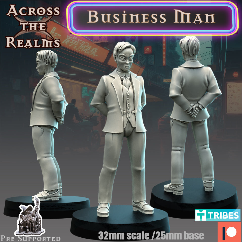 1x Business Man - Across the Realms