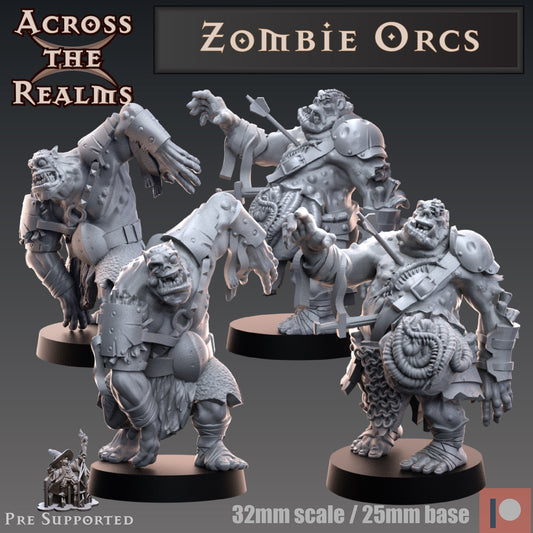 2x Orc Zombies - Across the Realms