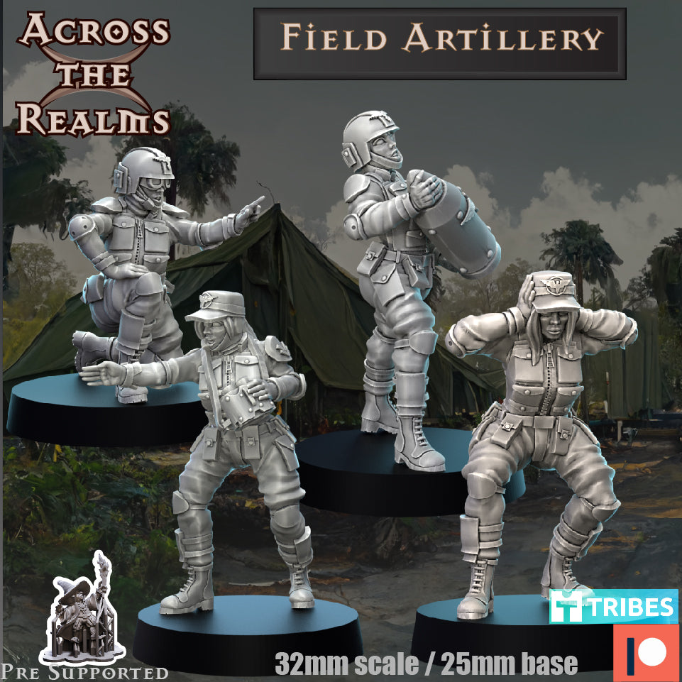 Field Artillery & Operatives Army Bundle - Across the Realms