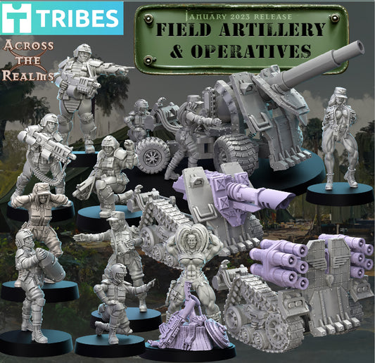 Field Artillery & Operatives Army Bundle - Across the Realms