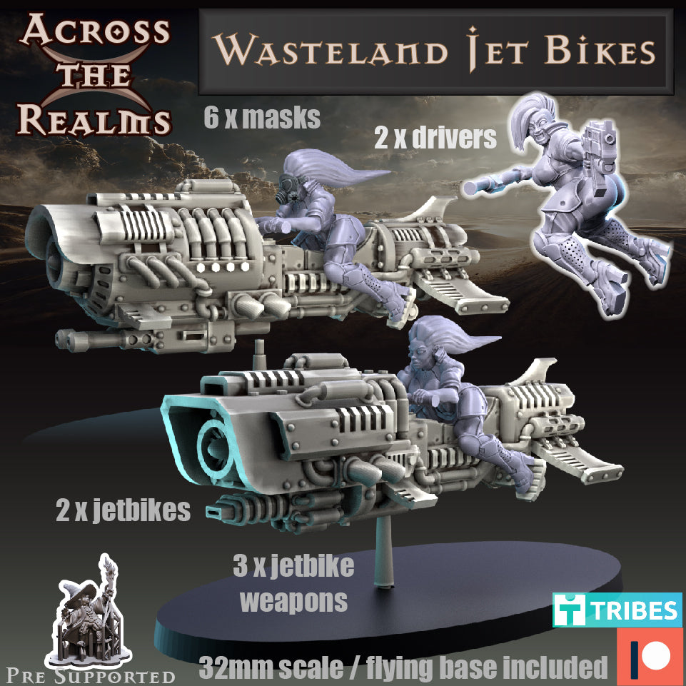 2x Wasteland Jet bikes - Across the Realms