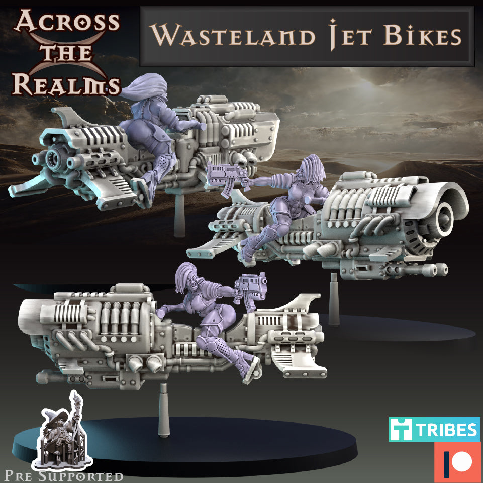 2x Wasteland Jet bikes - Across the Realms