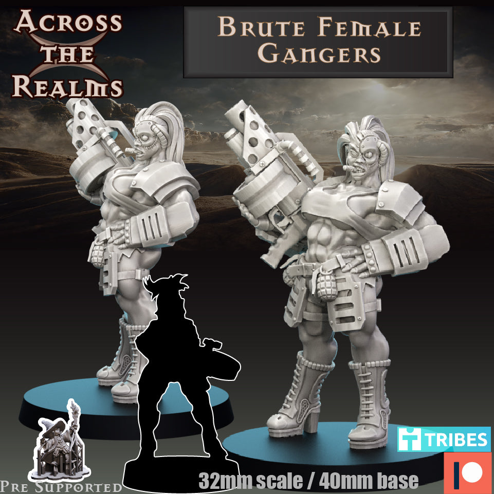 5x Brute Gangers - Across the Realms