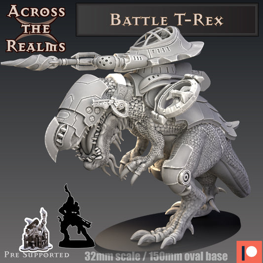 Battle T Rex - Across the Realms