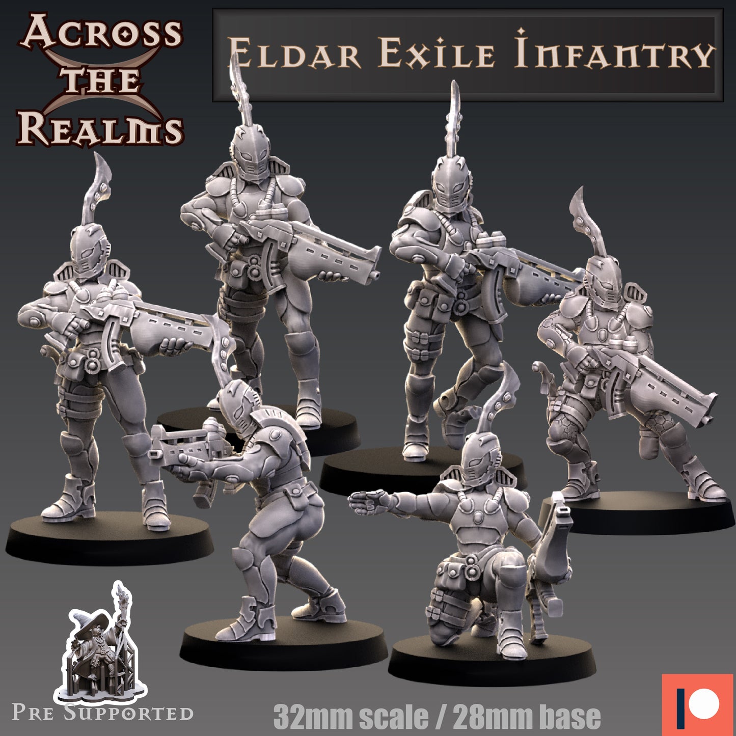 Eldar Exile Infantry - Across the Realms