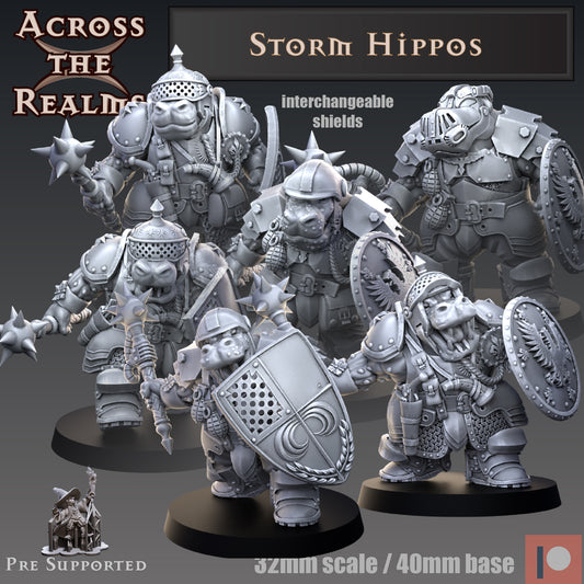 6x Storm Hippos - Across the Realms