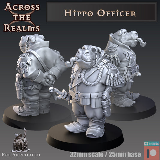 1x Hippo Officer - Across the Realms