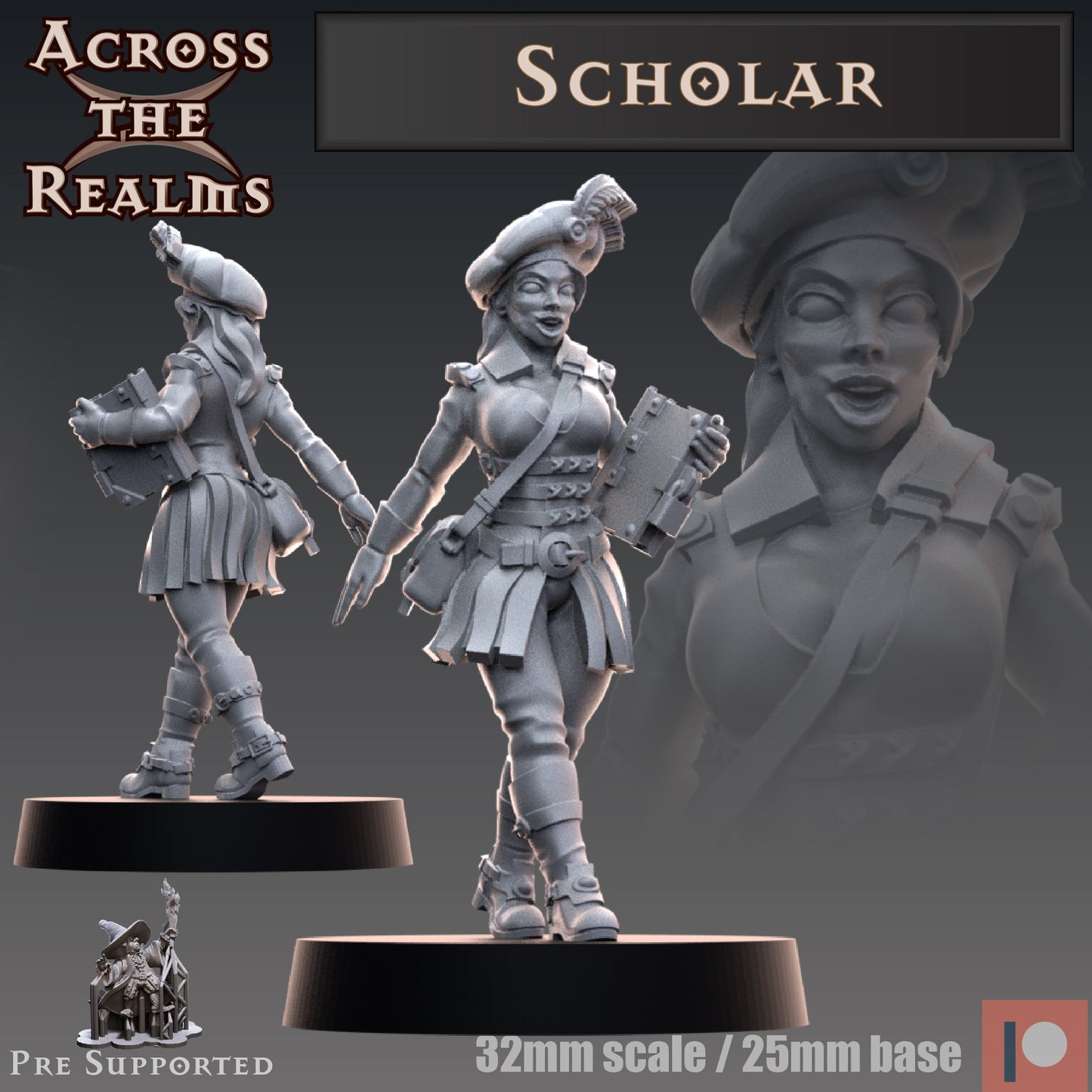 1x Scholar - Across the Realms