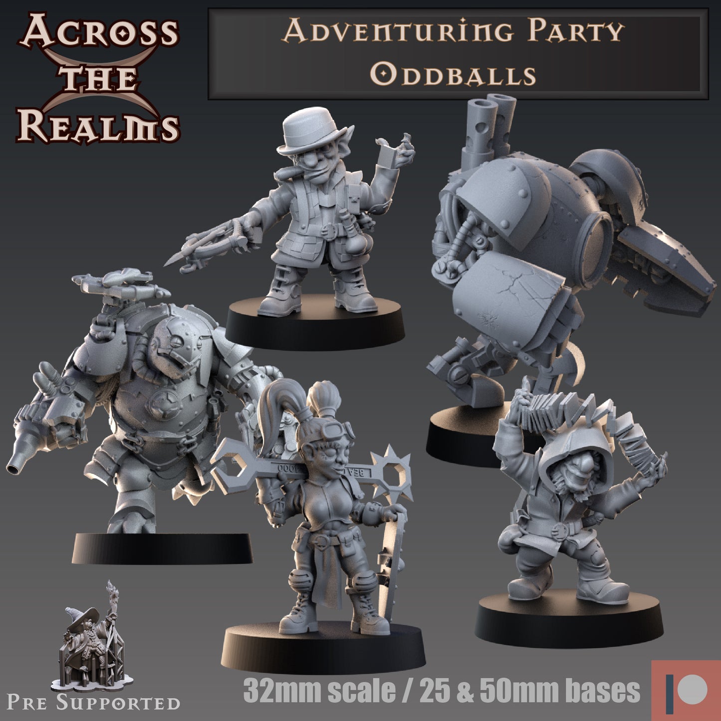 Adventuring Party - Oddballs - Across the Realms