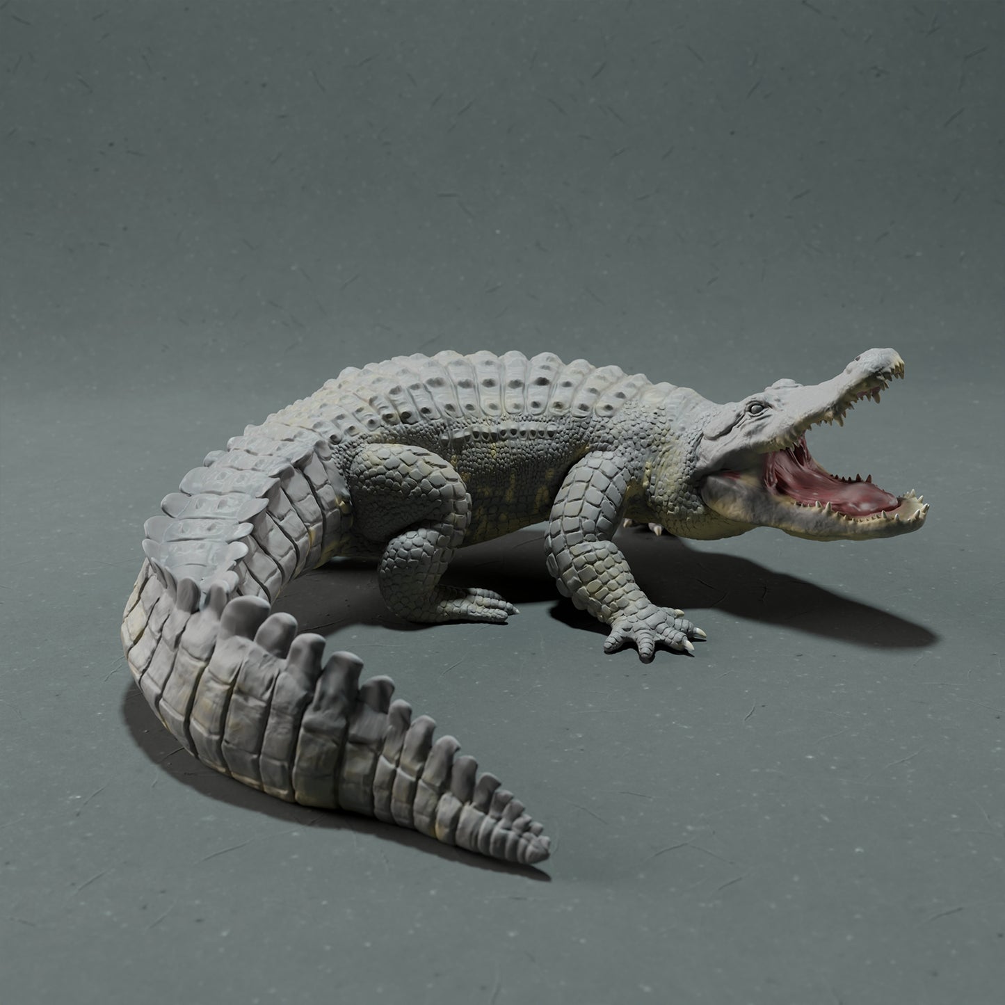 American Alligator - Attack - Animal Den Miniatures