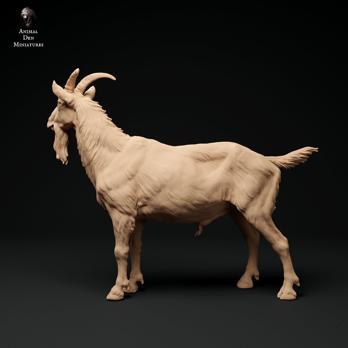 Alpine Buck - Animal Den Miniatures