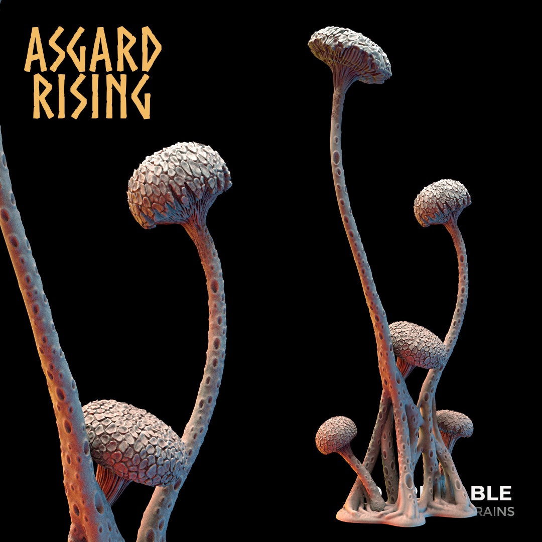 Amanita Fungi Forest - Asgard Rising