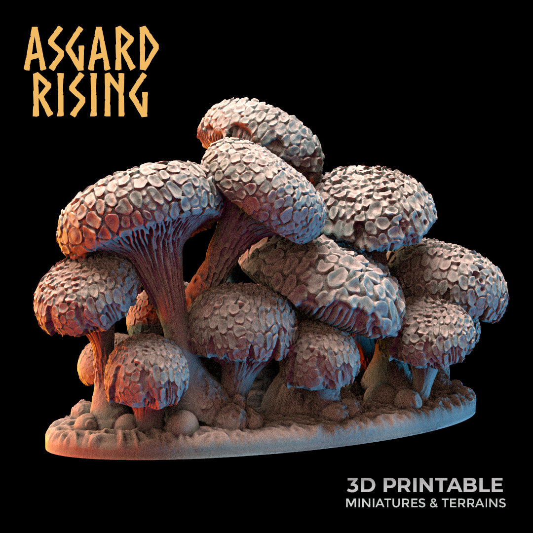 Amanita Fungi Forest - Asgard Rising