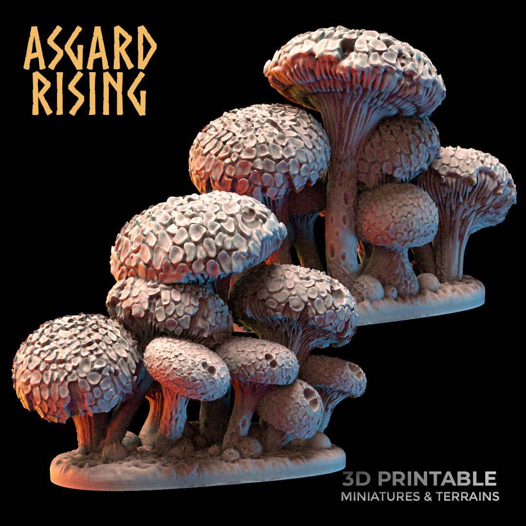 Amanita Fungi Forest - Asgard Rising