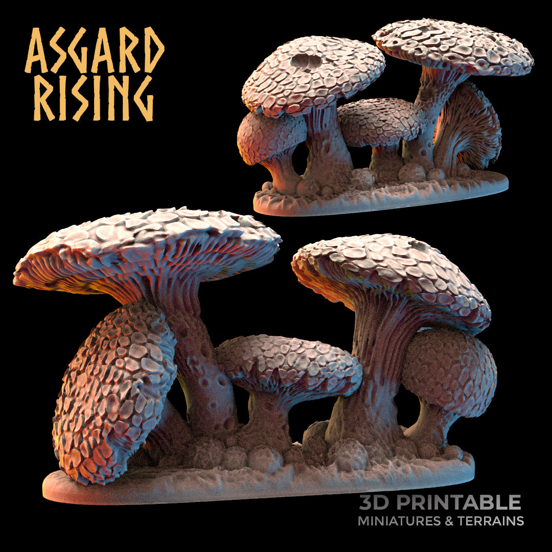 Amanita Fungi Forest - Asgard Rising