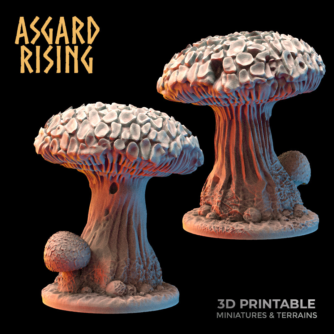 Amanita Fungi Forest - Asgard Rising