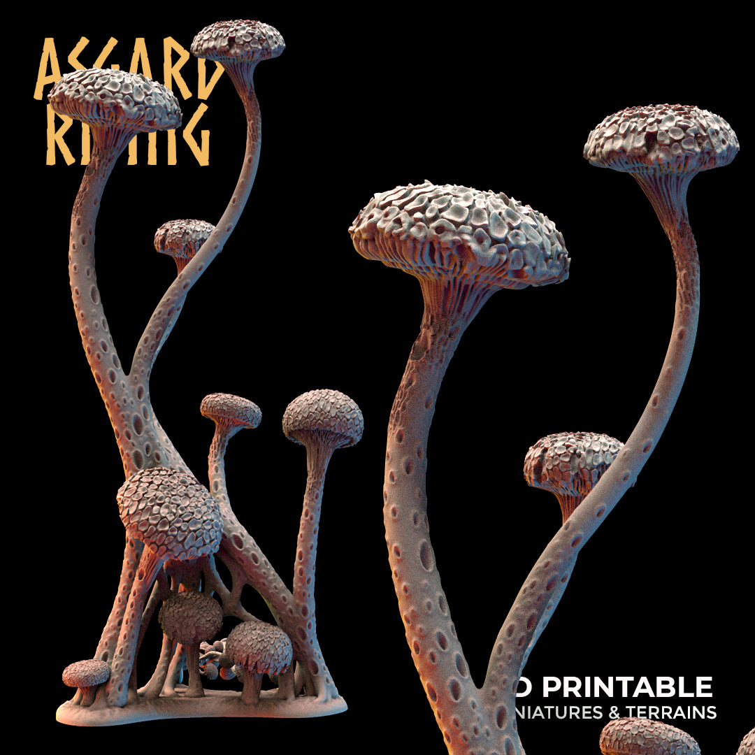 Amanita Fungi Forest - Asgard Rising