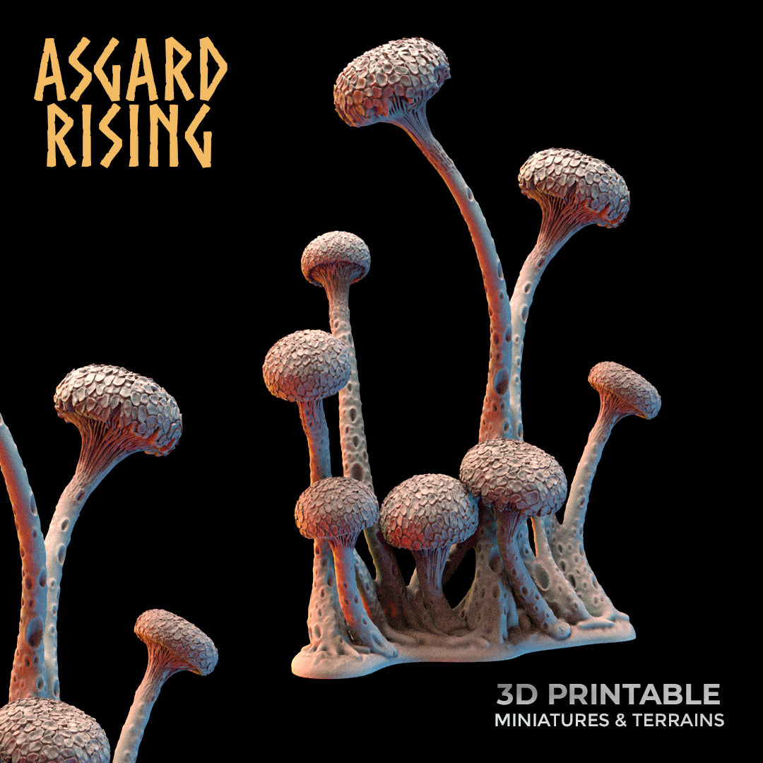 Amanita Fungi Forest - Asgard Rising