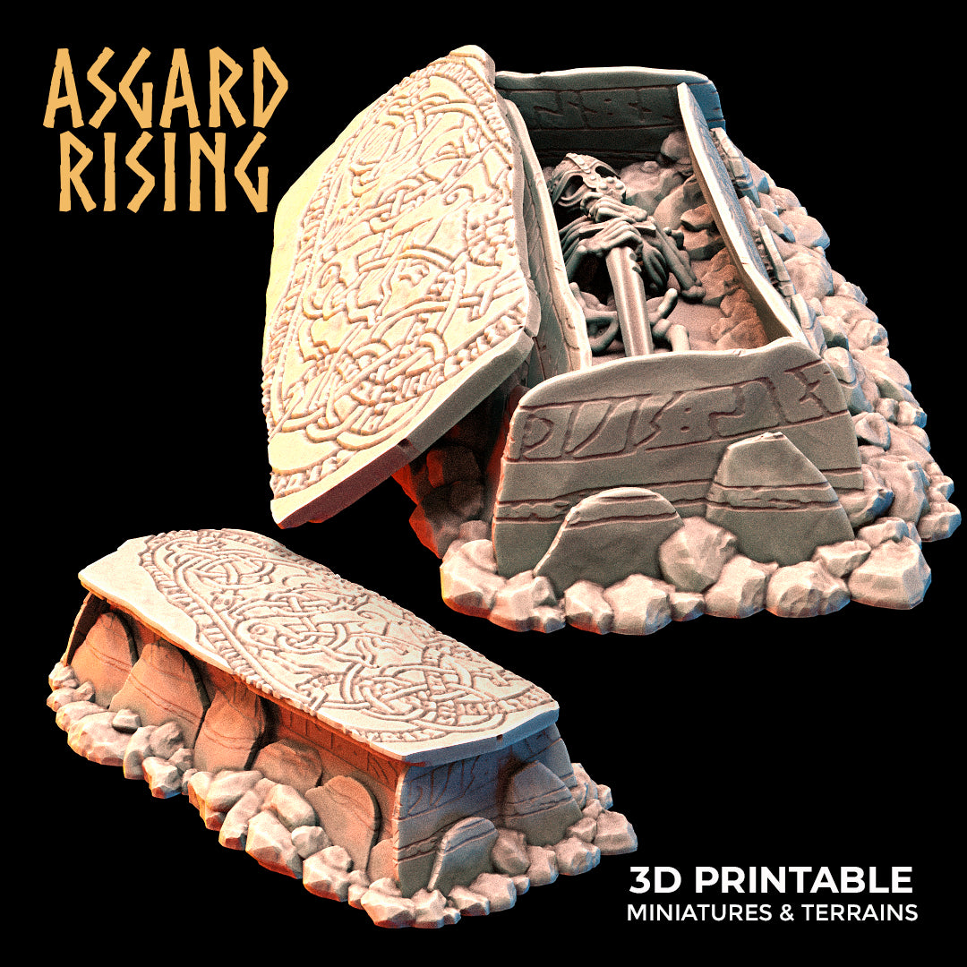 4 x Ancient Graves - Asgard Rising