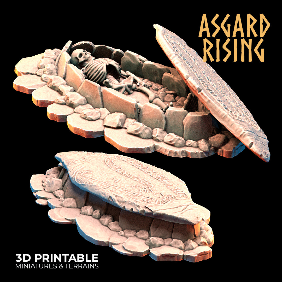 4 x Ancient Graves - Asgard Rising