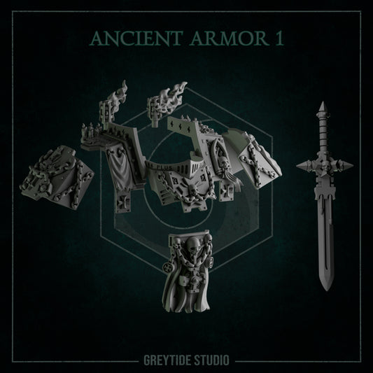 Kit de mise à niveau 1 pour le robot de guerre Ancient Armor Big War - GreyTide Studio