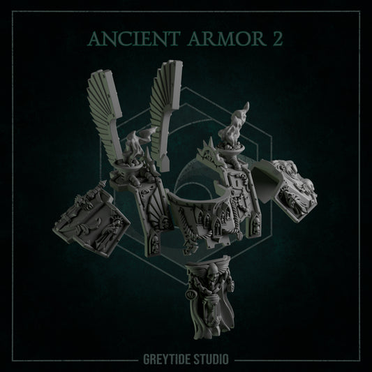 Upgrade Kit 2 for Ancient Armor Big War Robot - GreyTide Studio