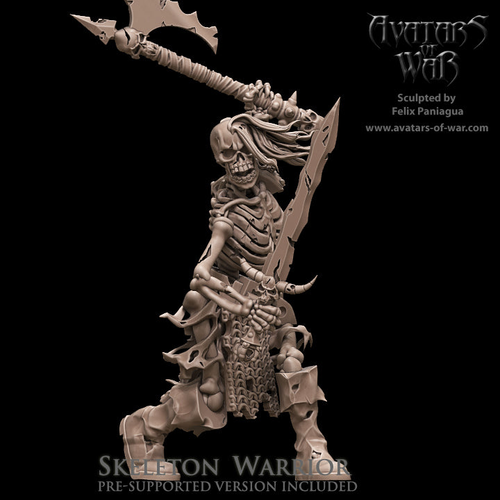 5x Skeleton Warriors - Avatars of War