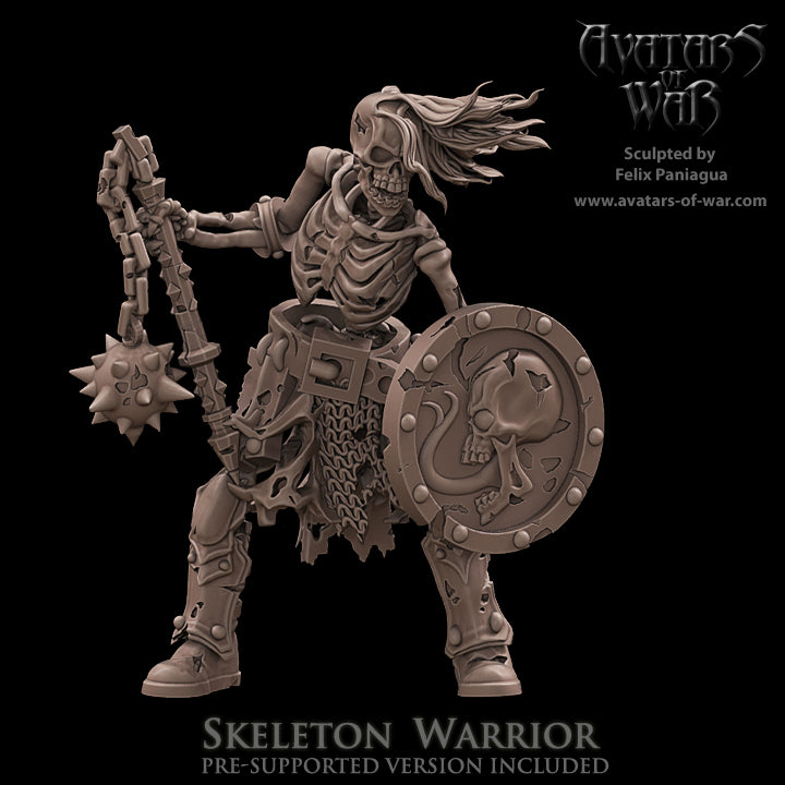 5x Skeleton Warriors - Avatars of War