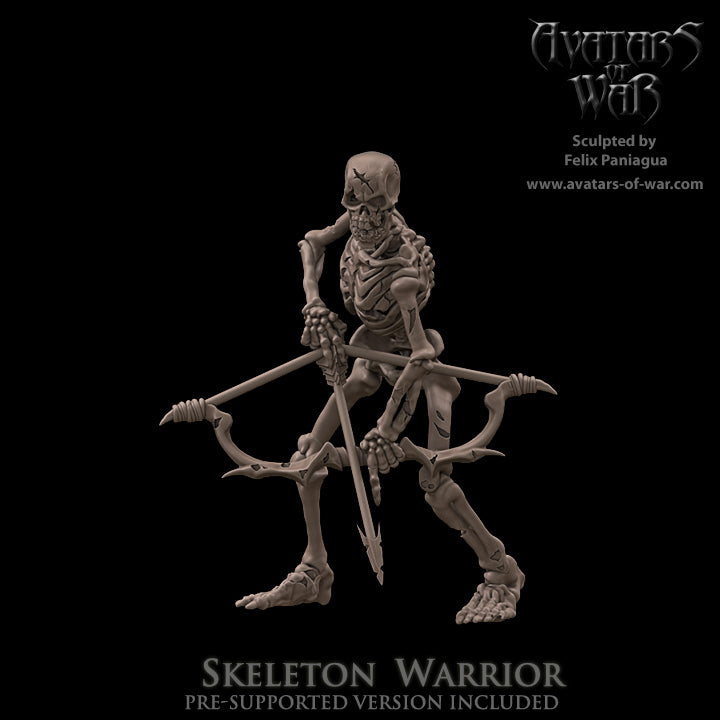 5x Skeleton Warriors - Avatars of War