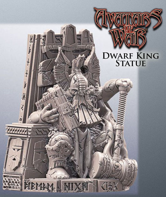 Dwarf King Statue - Avatars of War