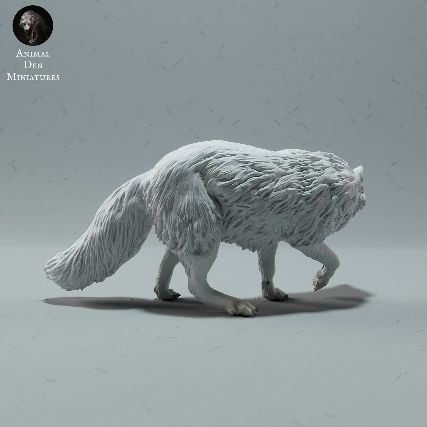 Arctic Fox - Animal Den Miniatures