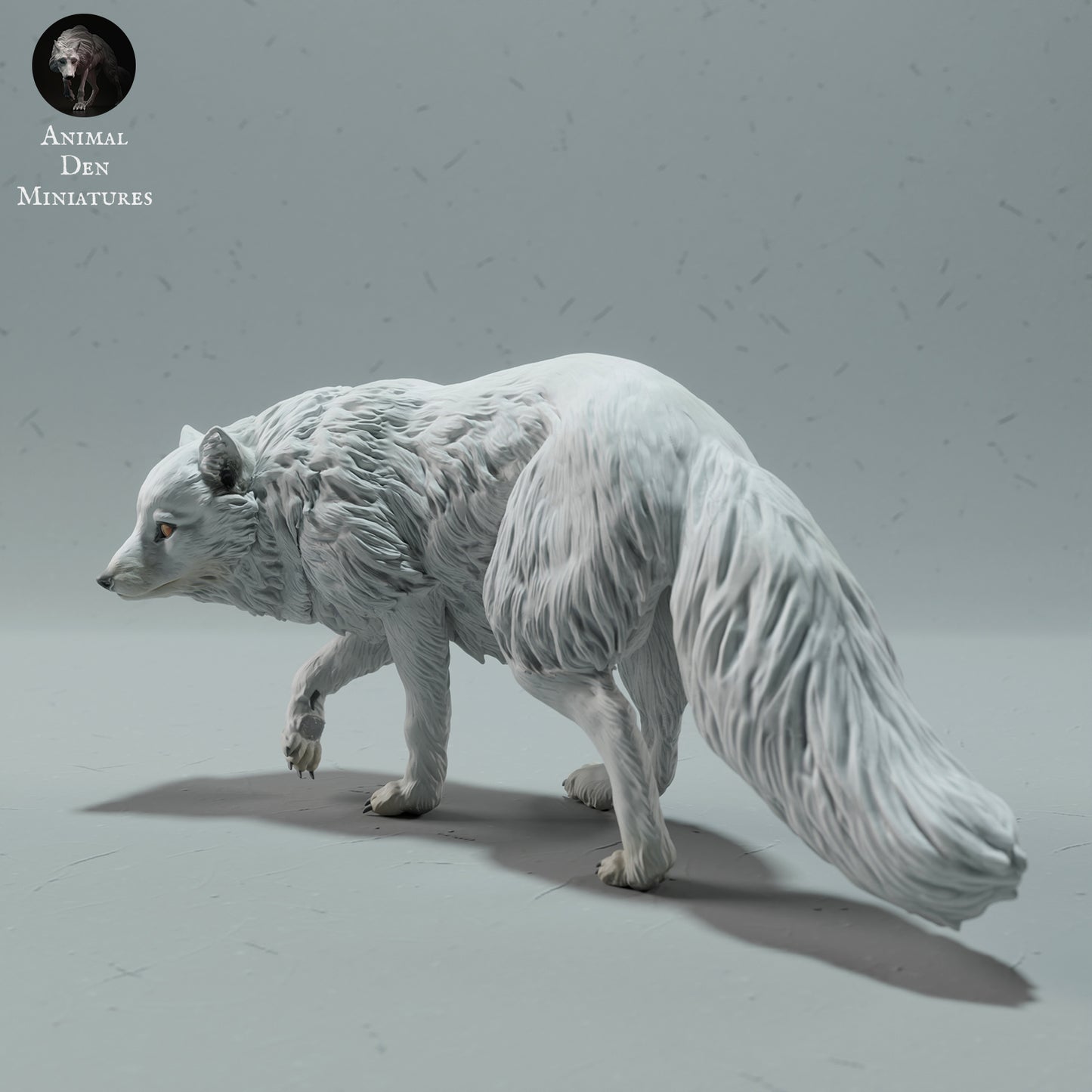 Arctic Fox - Animal Den Miniatures