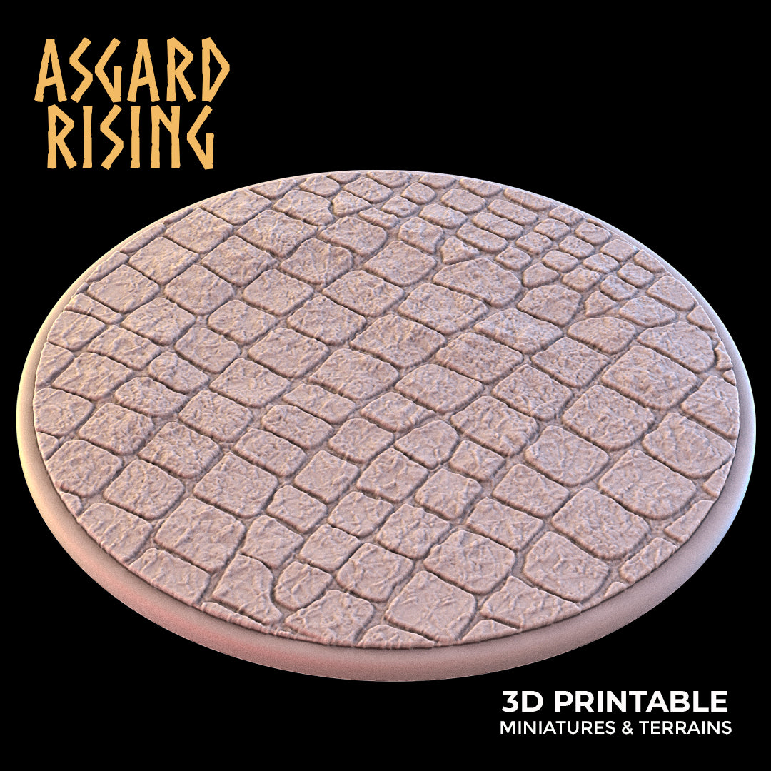 STONE ROAD THEME bases SET - Asgard Rising