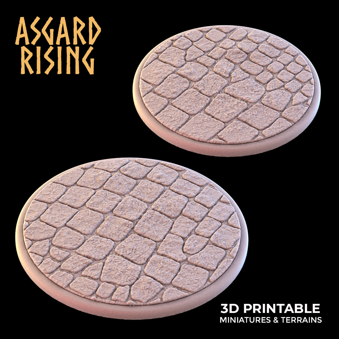 STONE ROAD THEME bases SET - Asgard Rising