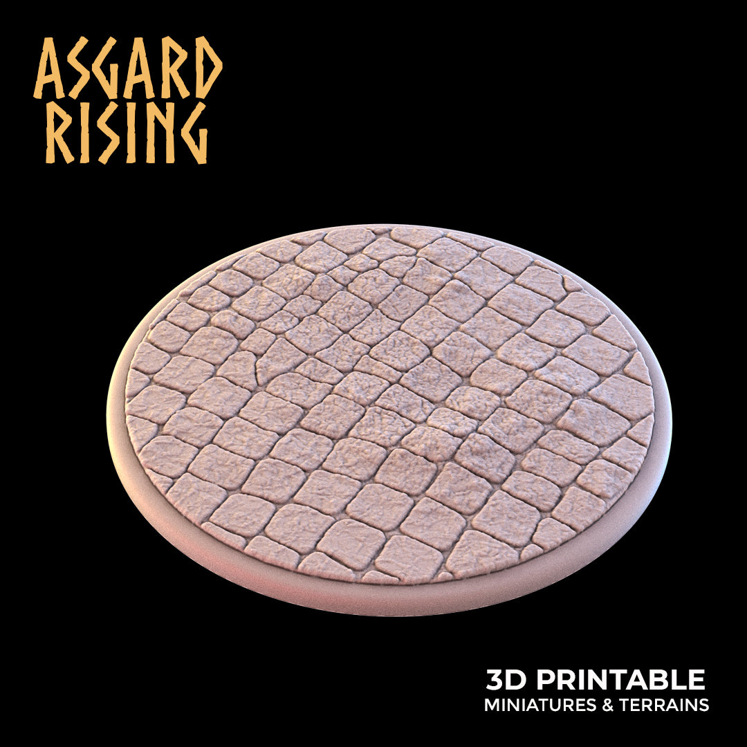 STONE ROAD THEME bases SET - Asgard Rising