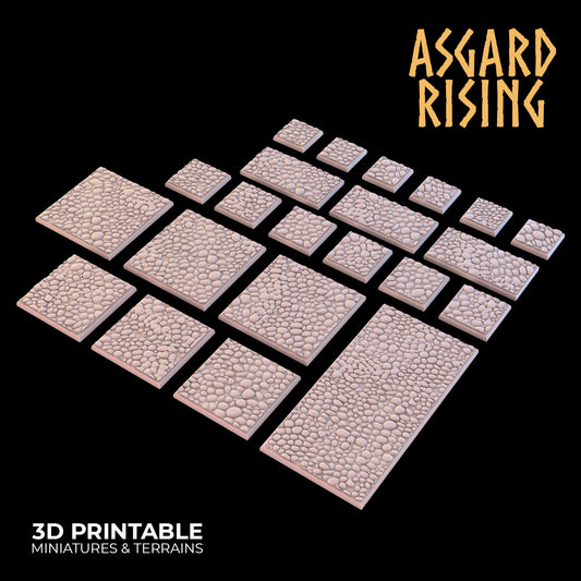 PAVEMENT THEME bases SET - Asgard Rising