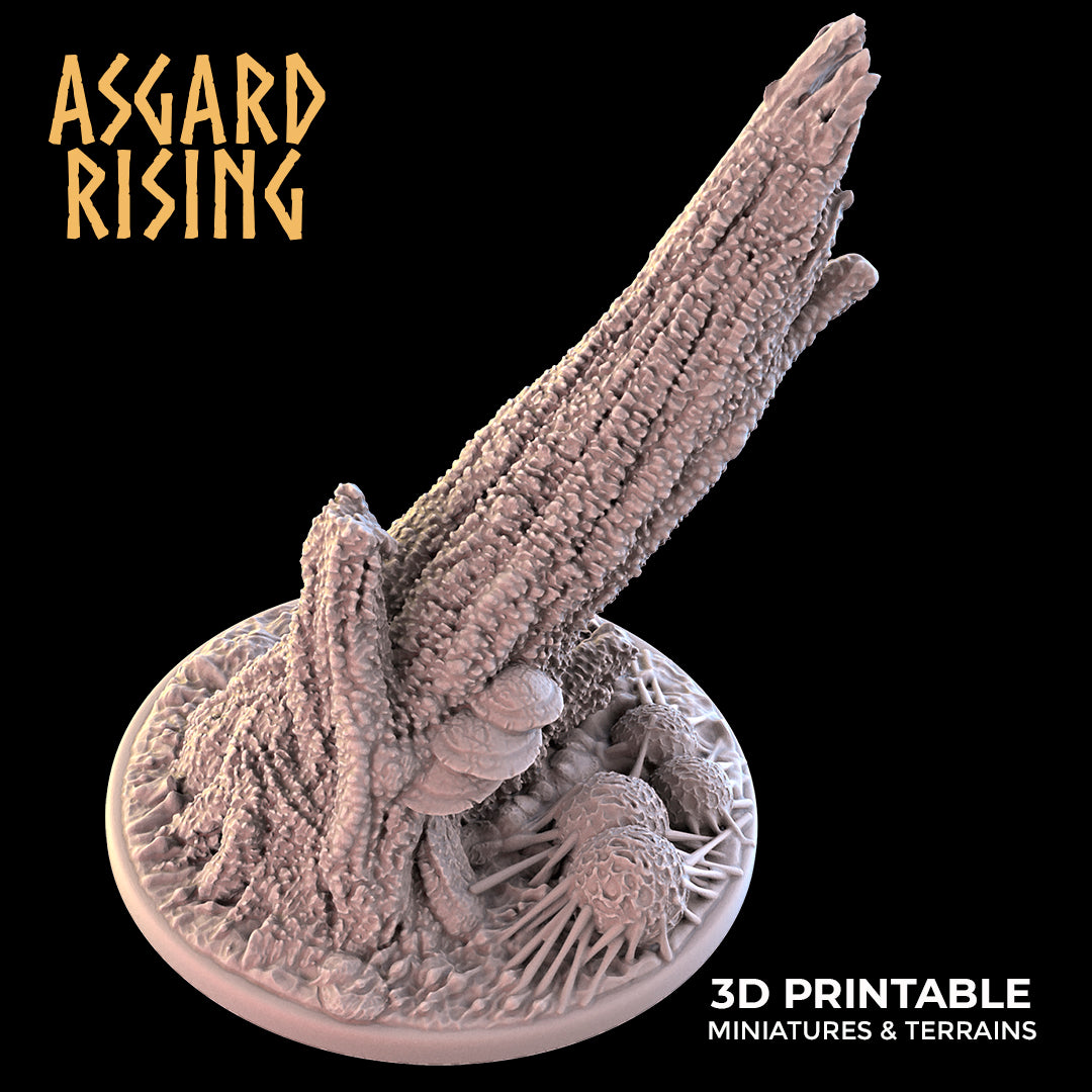 Infested Grounds - 1x 60mm Round Base - Asgard Rising