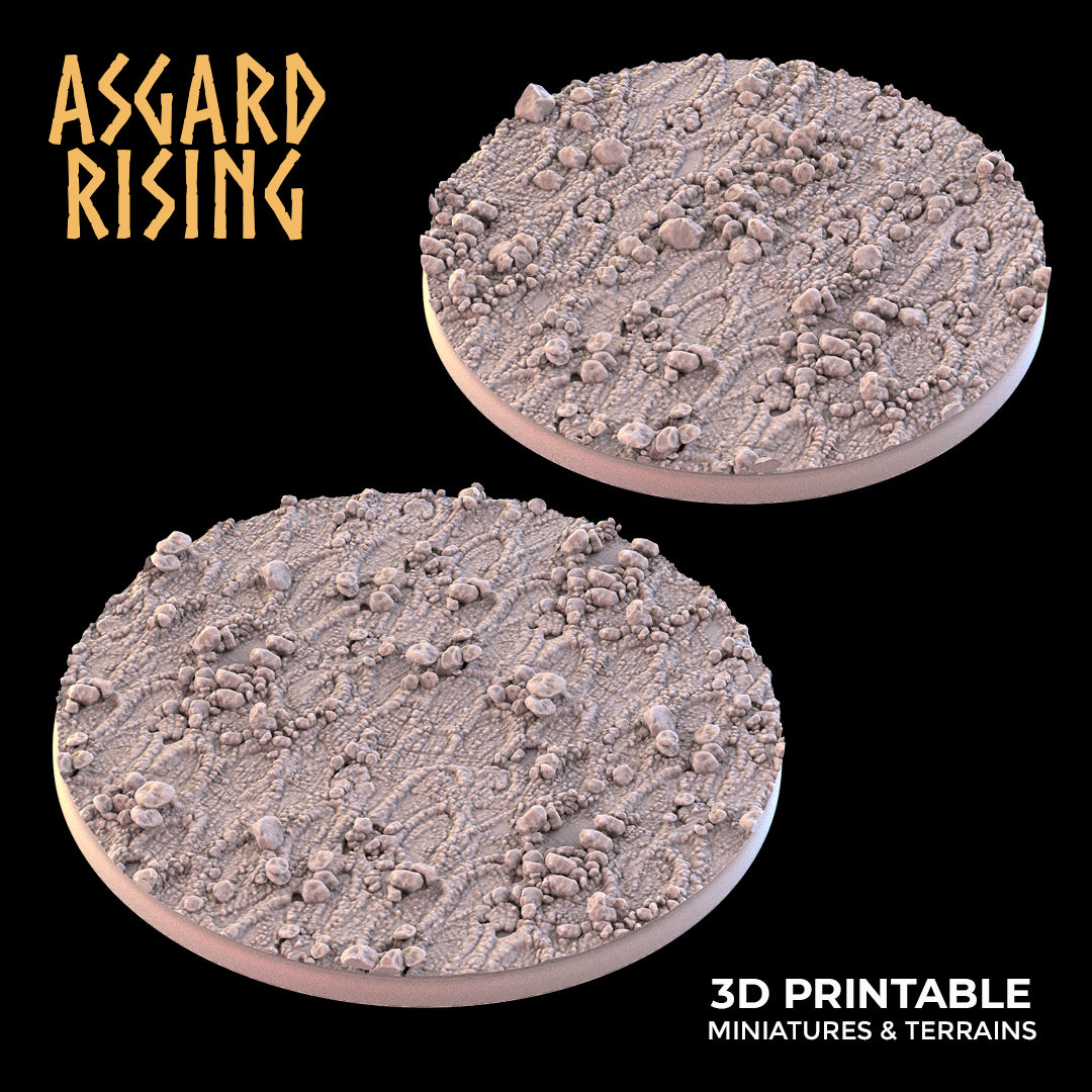 MUD Round Bases 60 & 70mm - Asgard Rising