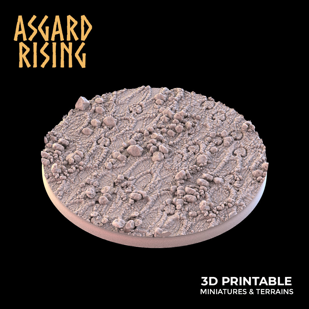 MUD Round Bases 60 & 70mm - Asgard Rising