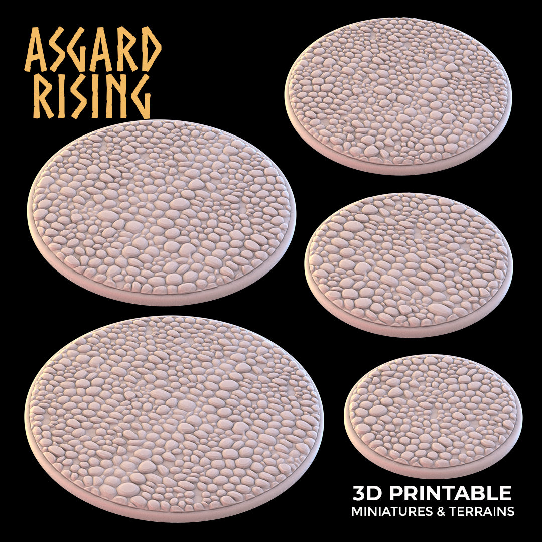 PAVEMENT Round Bases 60 & 100mm - Asgard Rising