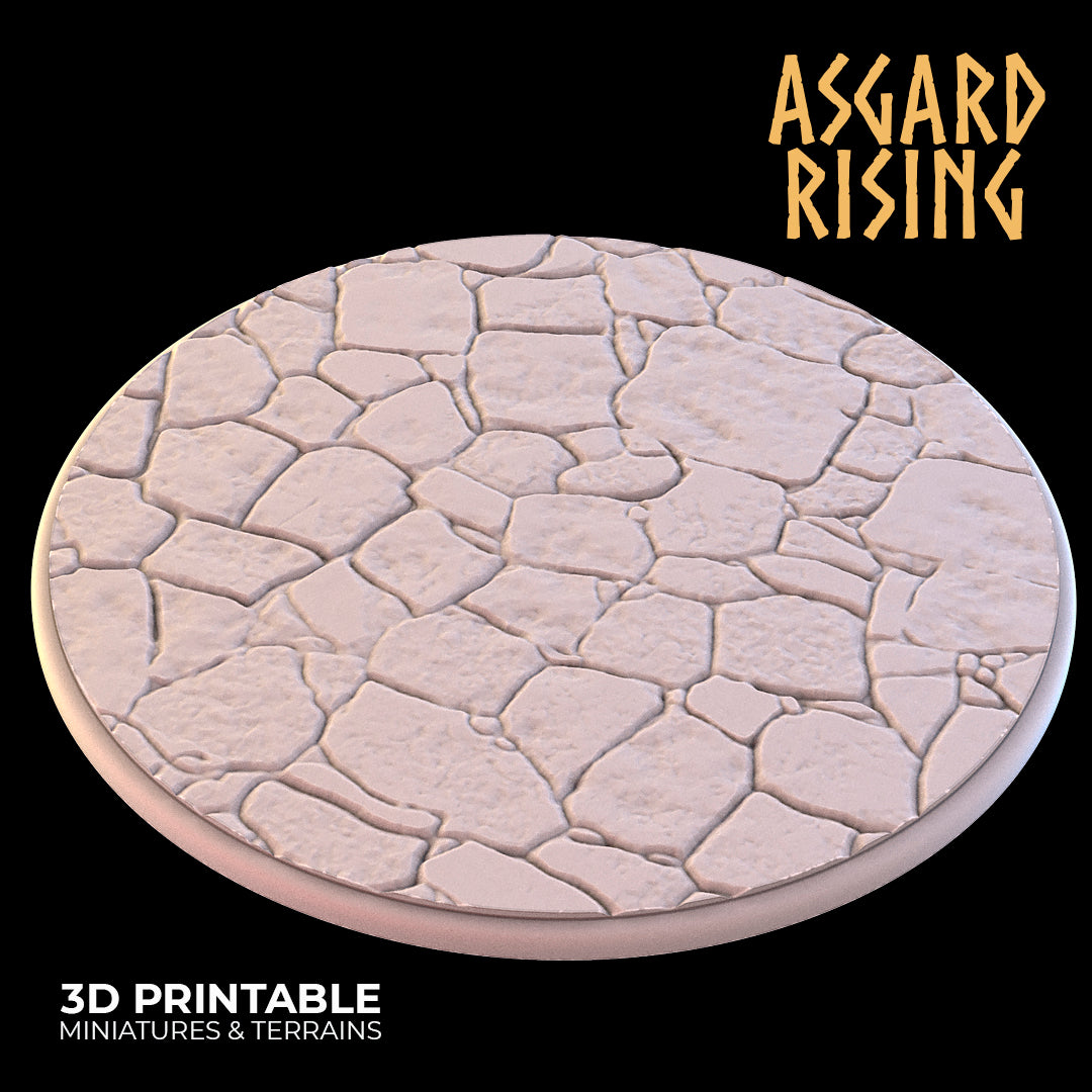 Stone Floor - Set of Round Bases - Asgard Rising