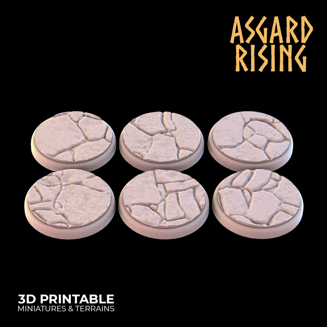 Stone Floor - Set of Round Bases - Asgard Rising