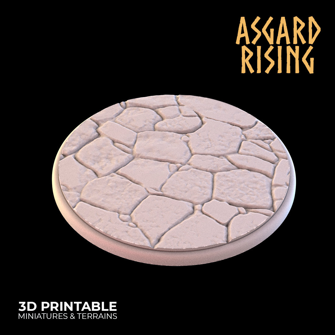 Stone Floor - Set of Round Bases - Asgard Rising