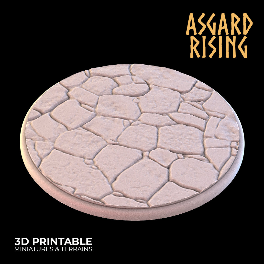 Stone Floor - Set of Round Bases - Asgard Rising