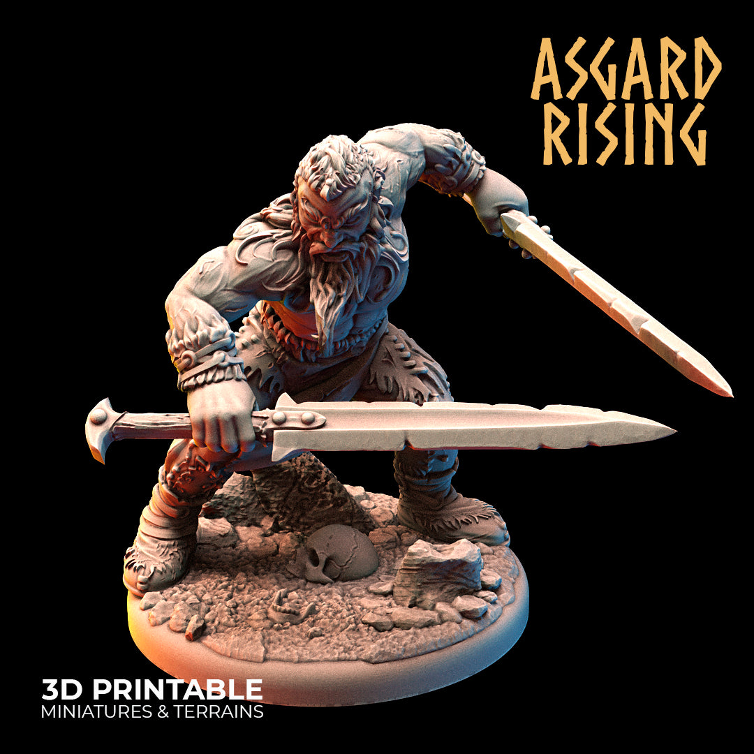 VIKINGS - Berserkers Modular Warband - Asgard Rising