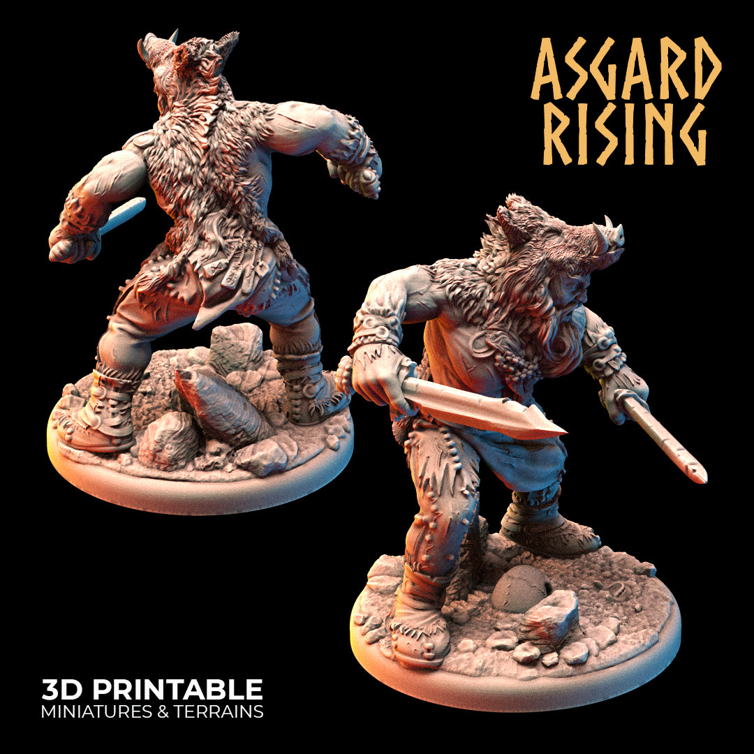 VIKINGS - Berserkers Modular Warband - Asgard Rising