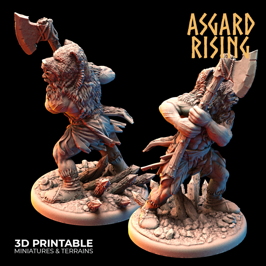 VIKINGS - Berserkers Modular Warband - Asgard Rising